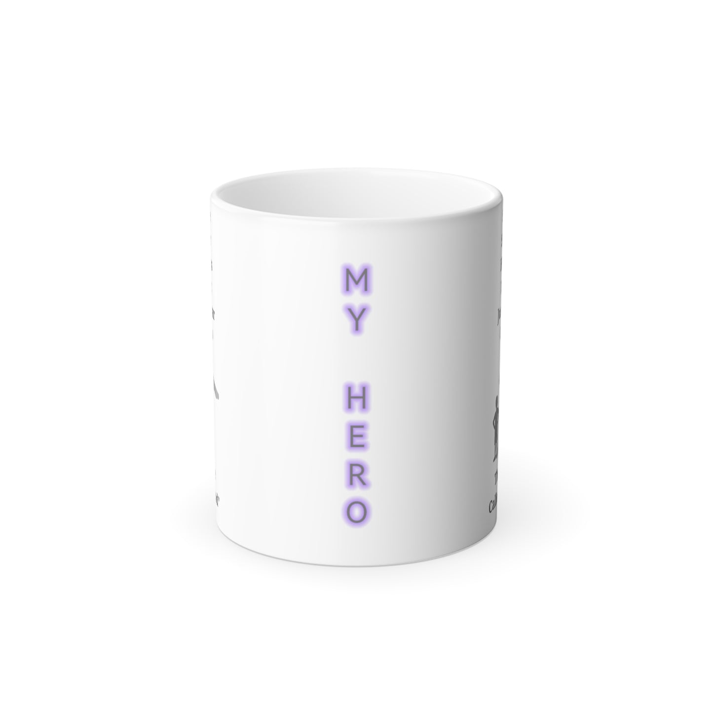 My Hero Dad Color Changing Mug – 11oz Magic Mug