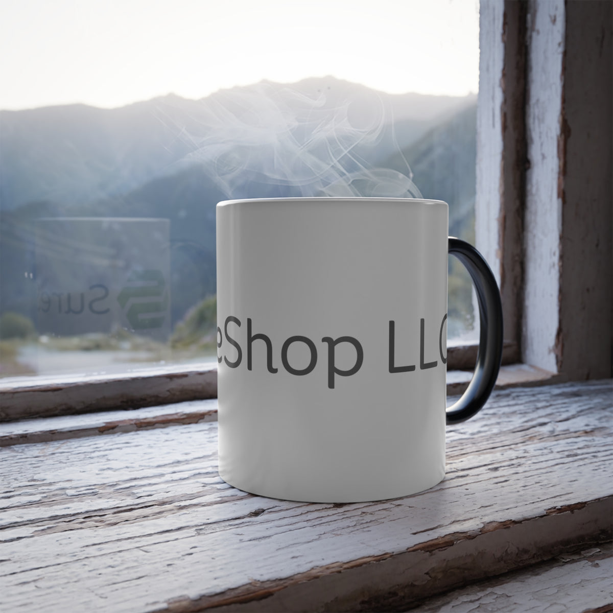 SureShop Color Morphing Mug – Heat Reveal Coffee Mug, 11 oz