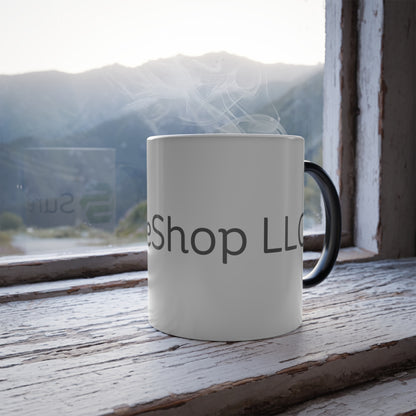 SureShop Color Morphing Mug – Heat Reveal Coffee Mug, 11 oz
