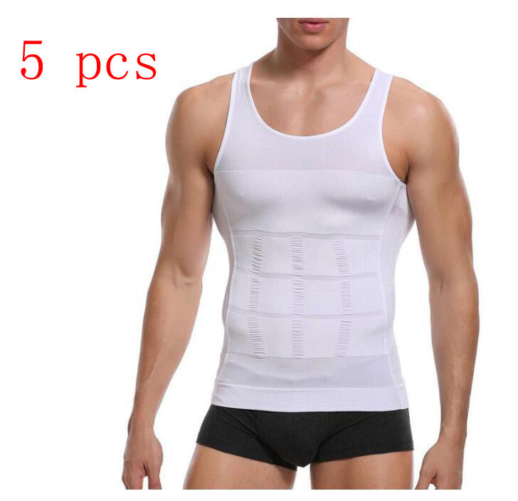 Men's Body Tummy Shaper Vest - Slimming, Comfortable Fit