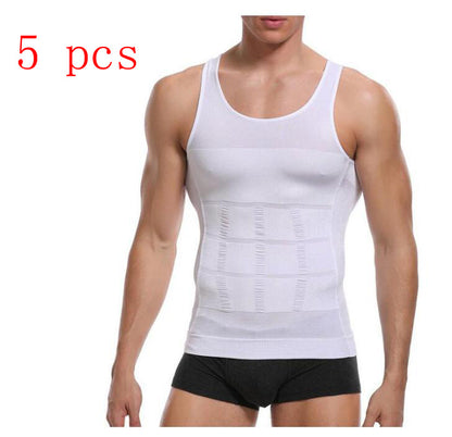 Men's Body Tummy Shaper Vest - Slimming, Comfortable Fit