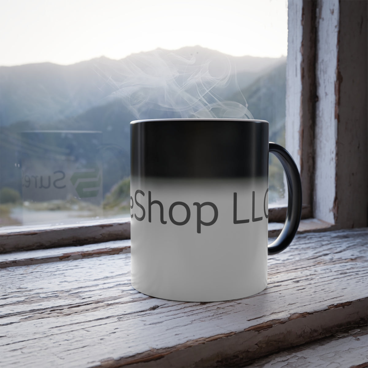 SureShop Color Morphing Mug – Heat Reveal Coffee Mug, 11 oz