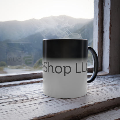 SureShop Color Morphing Mug – Heat Reveal Coffee Mug, 11 oz