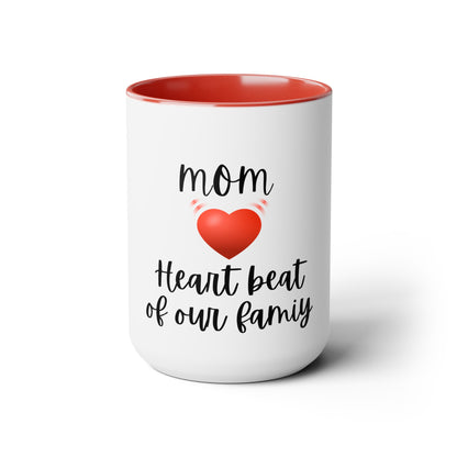 two-tone coffee mug for mom