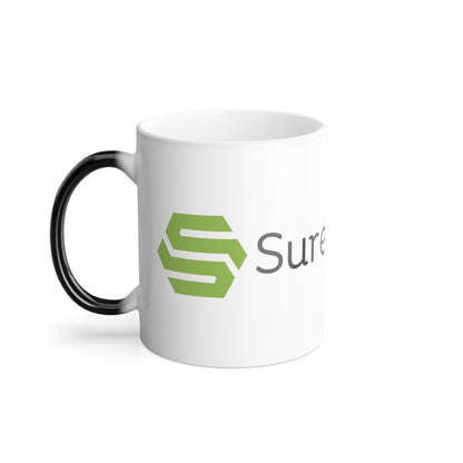 SureShop Color Morphing Mug – Heat Reveal Coffee Mug, 11 oz