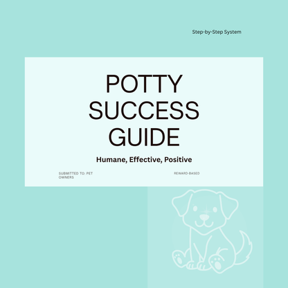 Puppy Potty Training Guide – Easy Reward-Based Training for New Puppy Owners