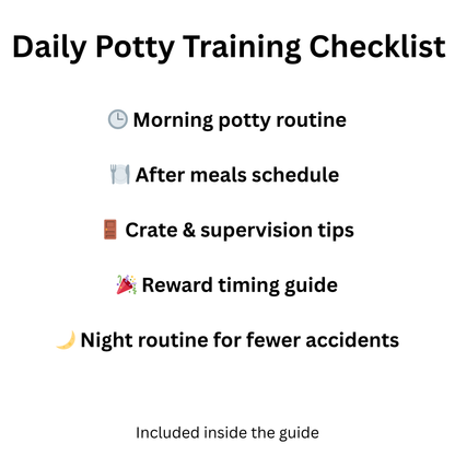 Puppy Potty Training Guide – Easy Reward-Based Training for New Puppy Owners