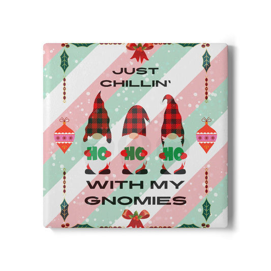 Just Chillin' Ceramic Coaster