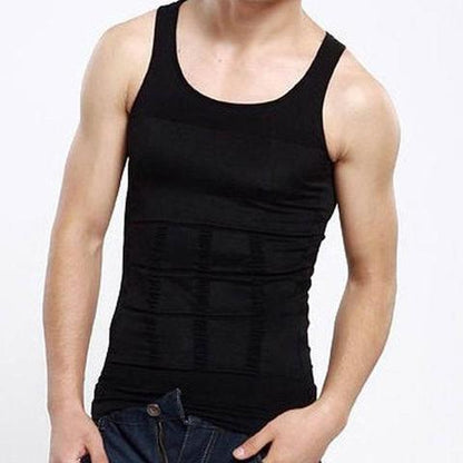 Men's Body Tummy Shaper Vest - Slimming, Comfortable Fit