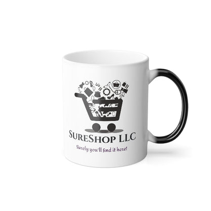 Coffee Mug with Heat Reactive Color-change Effect