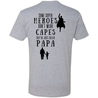 a t - shirt that says some super heros don't wear capes