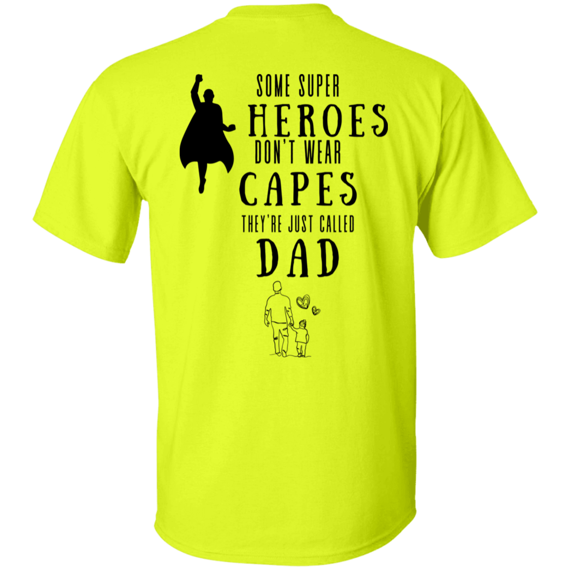 a t - shirt that says some super heroes don't wear capes