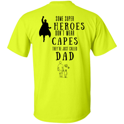 a t - shirt that says some super heroes don't wear capes