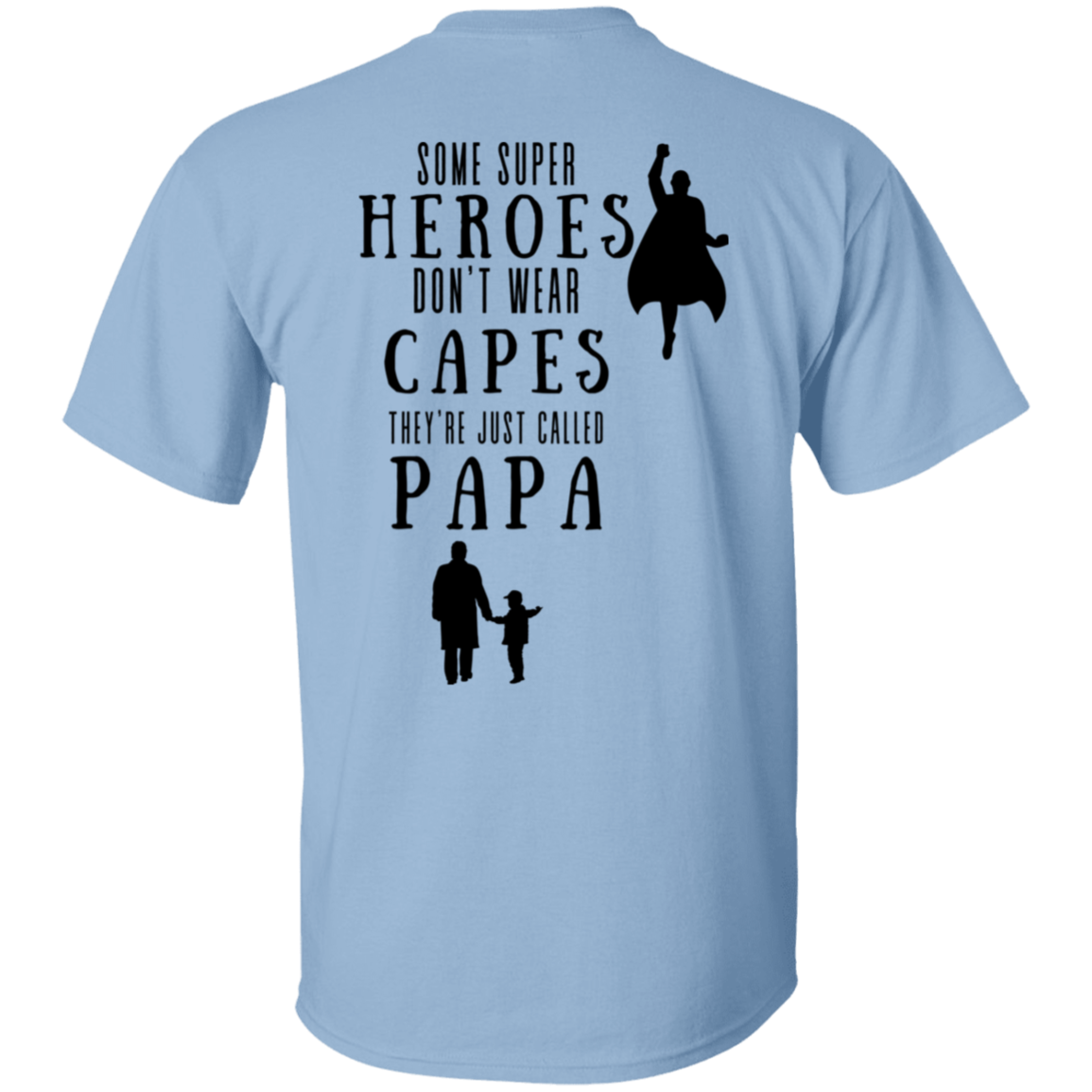 a t - shirt that says some super heroes don't wear capes