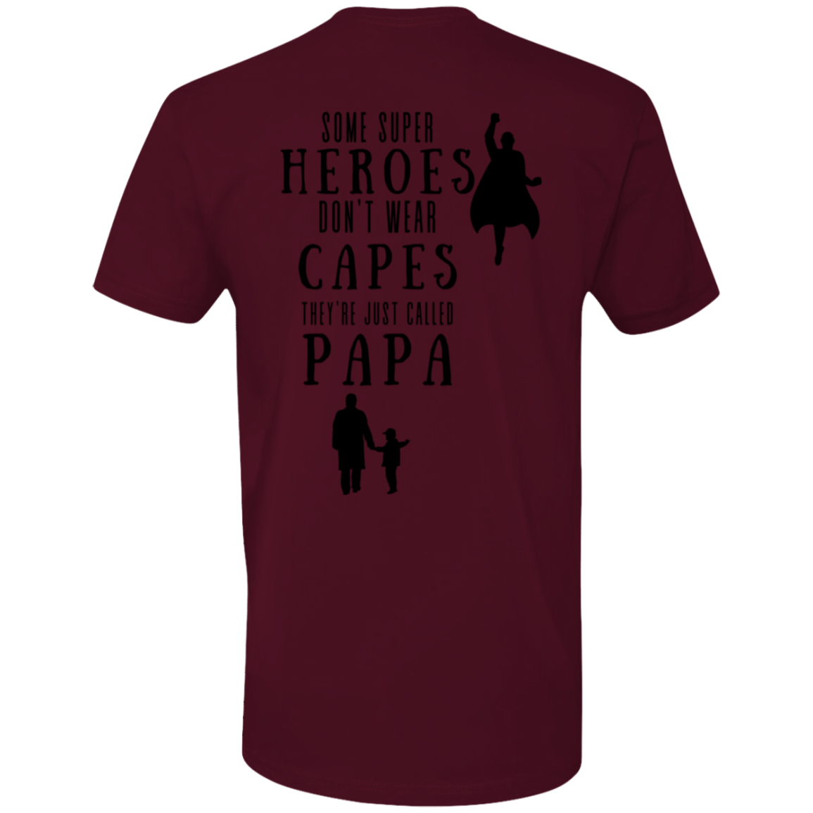 a t - shirt that says some super heros don't wear capes