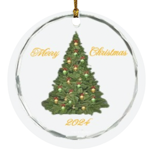 SureClear™ Acrylic Circle Ornament 2024