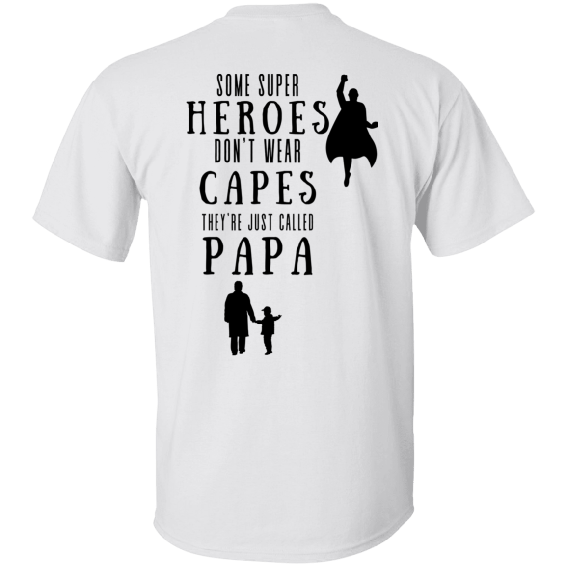 a t - shirt that says some super heroes don't wear capes