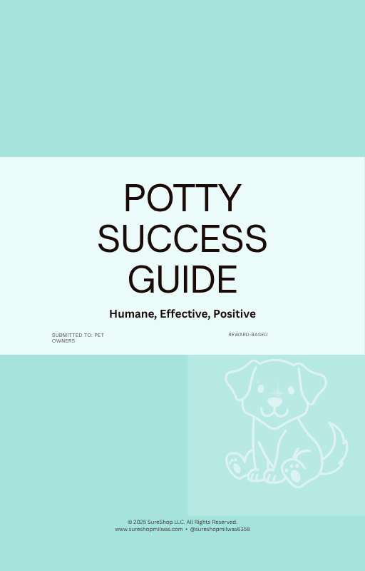 Puppy Potty Training Guide – Easy Reward-Based Training for New Puppy Owners