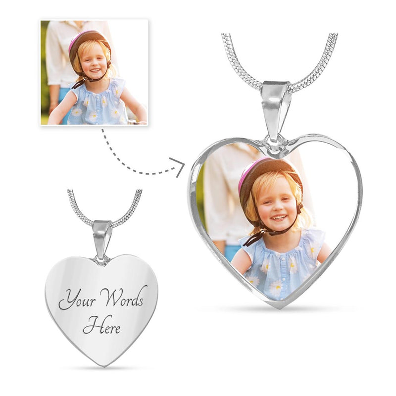 Shimmering Affections: Luxe Silver Heart Necklace, Adjustable for Your Love's Perfect Fit