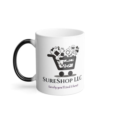 Coffee Mug with Heat Reactive Color-change Effect