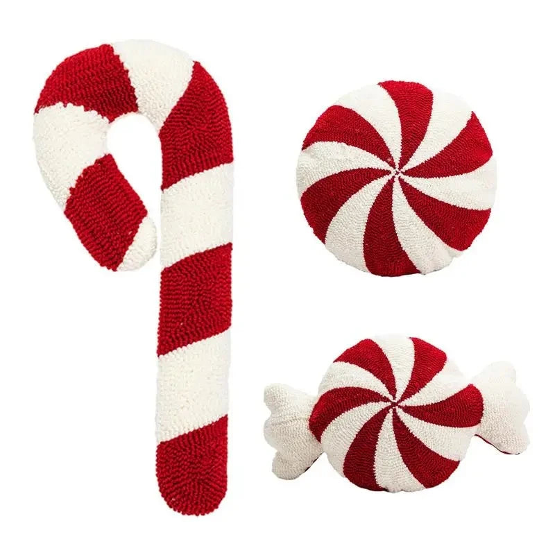 SureChristmas™ Candy Throw Pillows